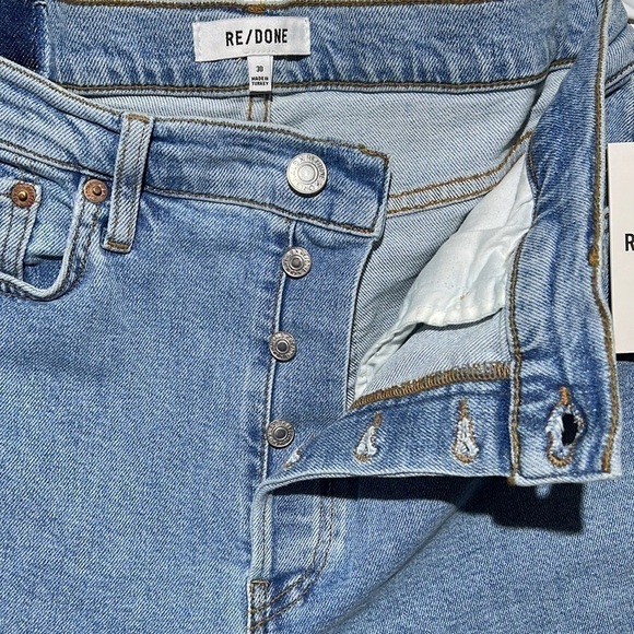 Re/Done 70s High Waist Jeans Stove Pipe NAF - Picture 5 of 7